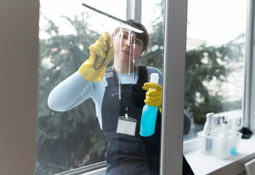 Nettoyage de vitres intérieures et extérieures à l'Isle-Jourdain
